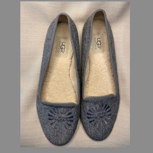 Ugg Australia | Glitter Flats | EUC | Grey | 9